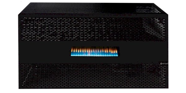 გაზის გამათბობელი ERSEL 12 EHS12000KCS (120-130 მ²) Black