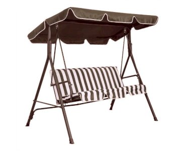 3 ადგილიანი ბაღის საქანელა SC-401 BROWN