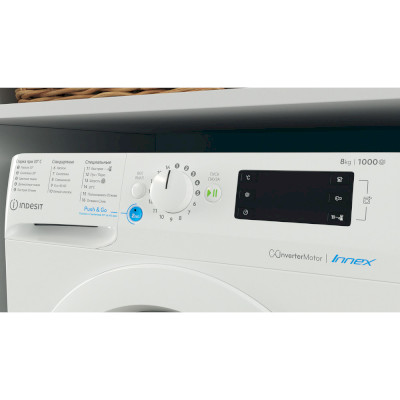 სარეცხის მანქანა  Indesit BWSE 81082 L- 8kg