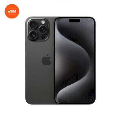 Apple iPhone 15 Pro Max e-SIM only | 256GB Black Titanium