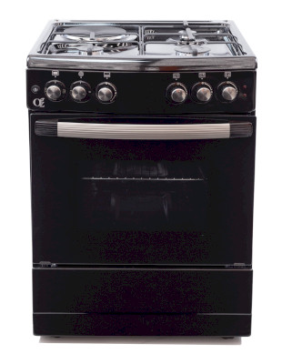 გაზქურა Oz OCourved60X60B3/1 Oven-Combination Black