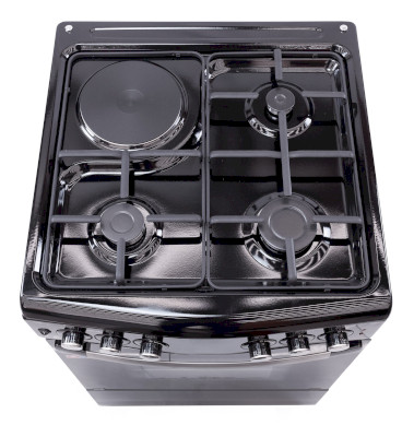 გაზქურა Oz OCourved60X60B3/1 Oven-Combination Black