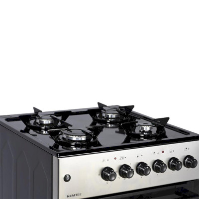 გაზქურა KUMTEL LF662S-40F INOX